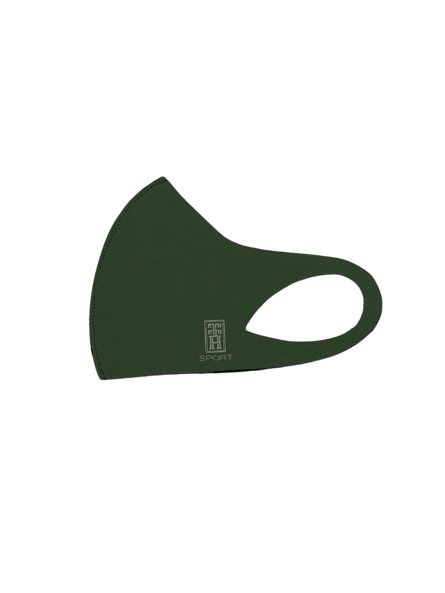 Two-in-One Green and Blue Neo Sports Mask Small