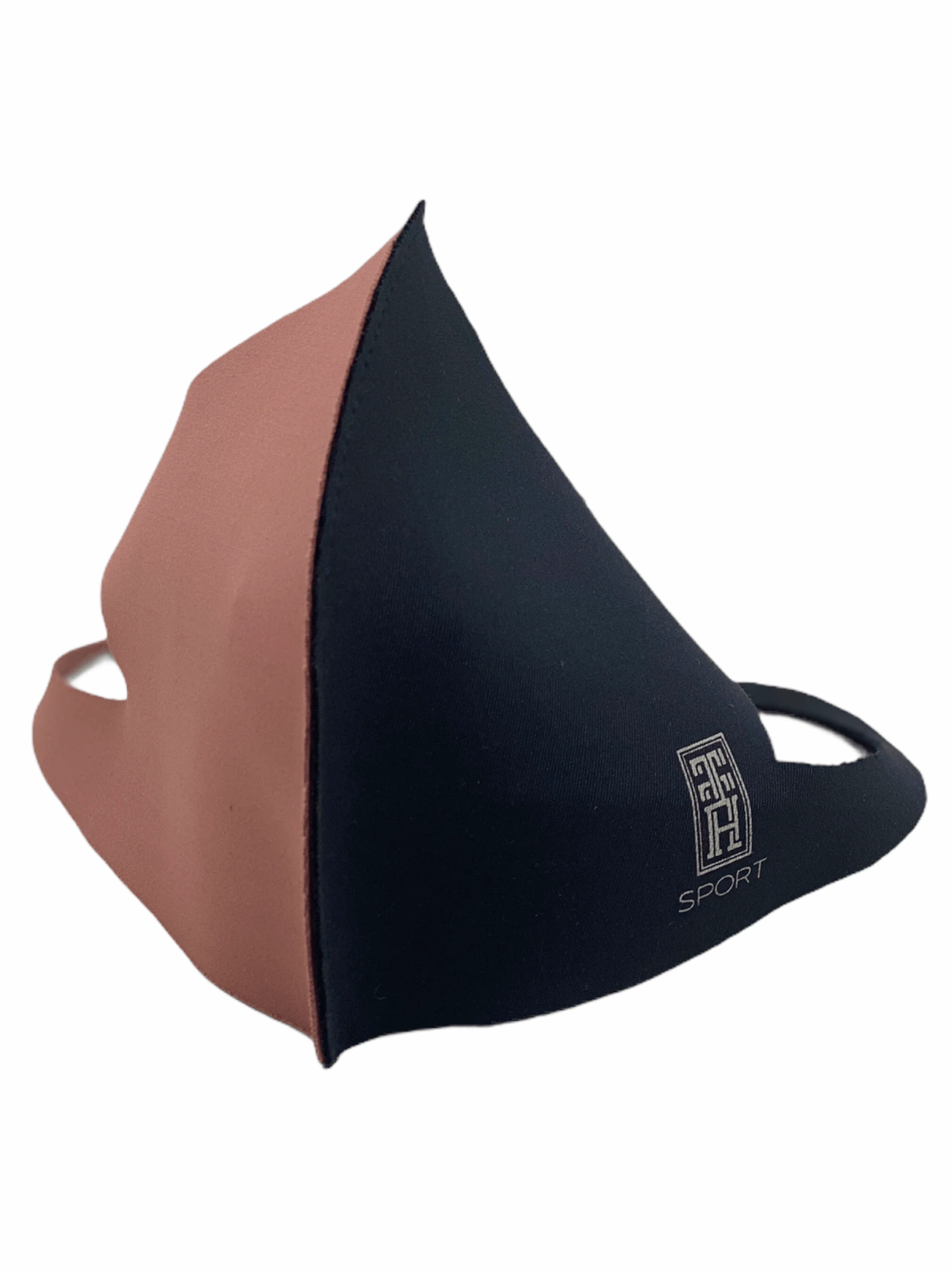Two-in-One Pink and Blue Neo Sports Mask Small