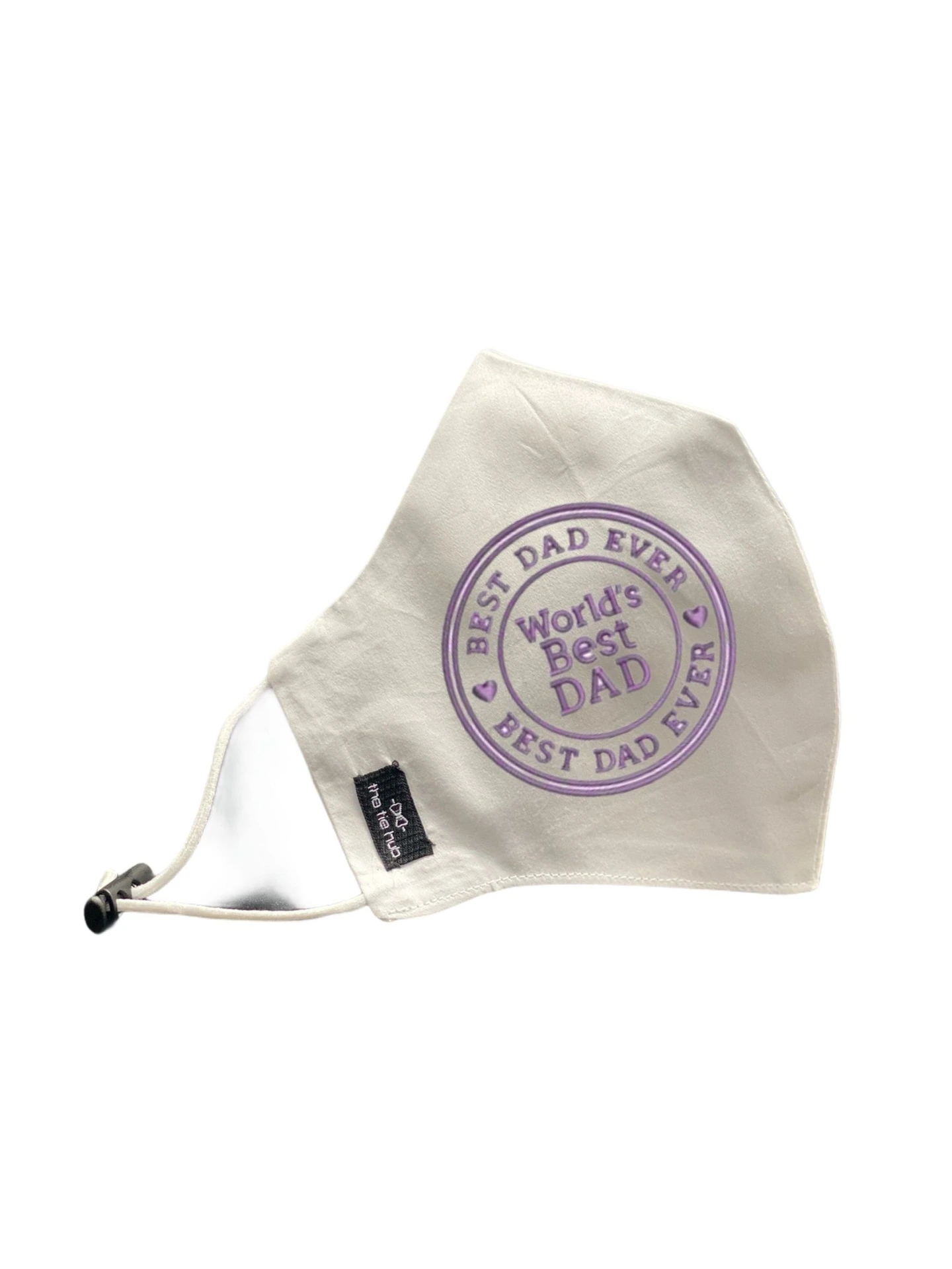 Best Dad ever Purple Face Mask with Beer Mug