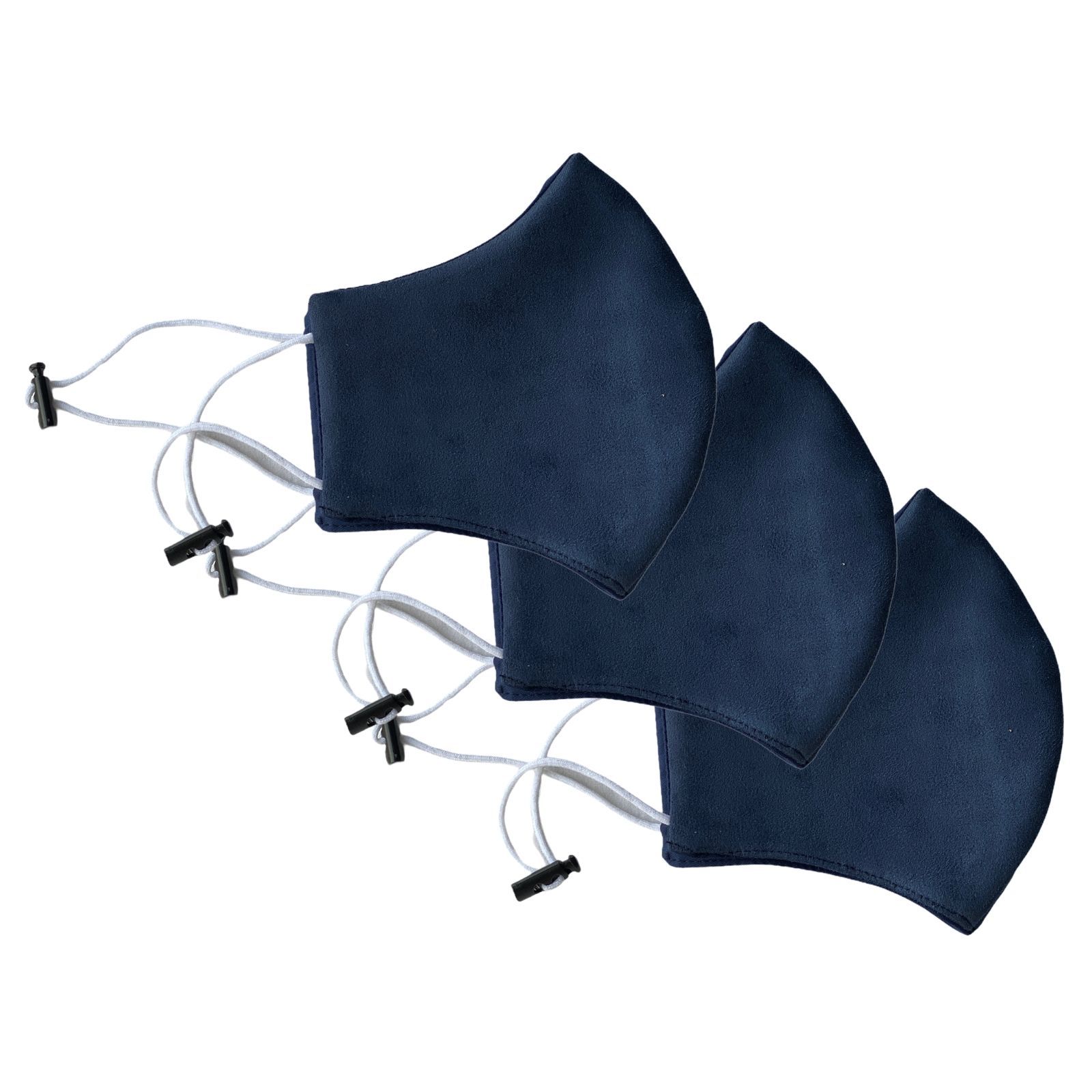 Blue Suede Mask for Men (Pack of 3)