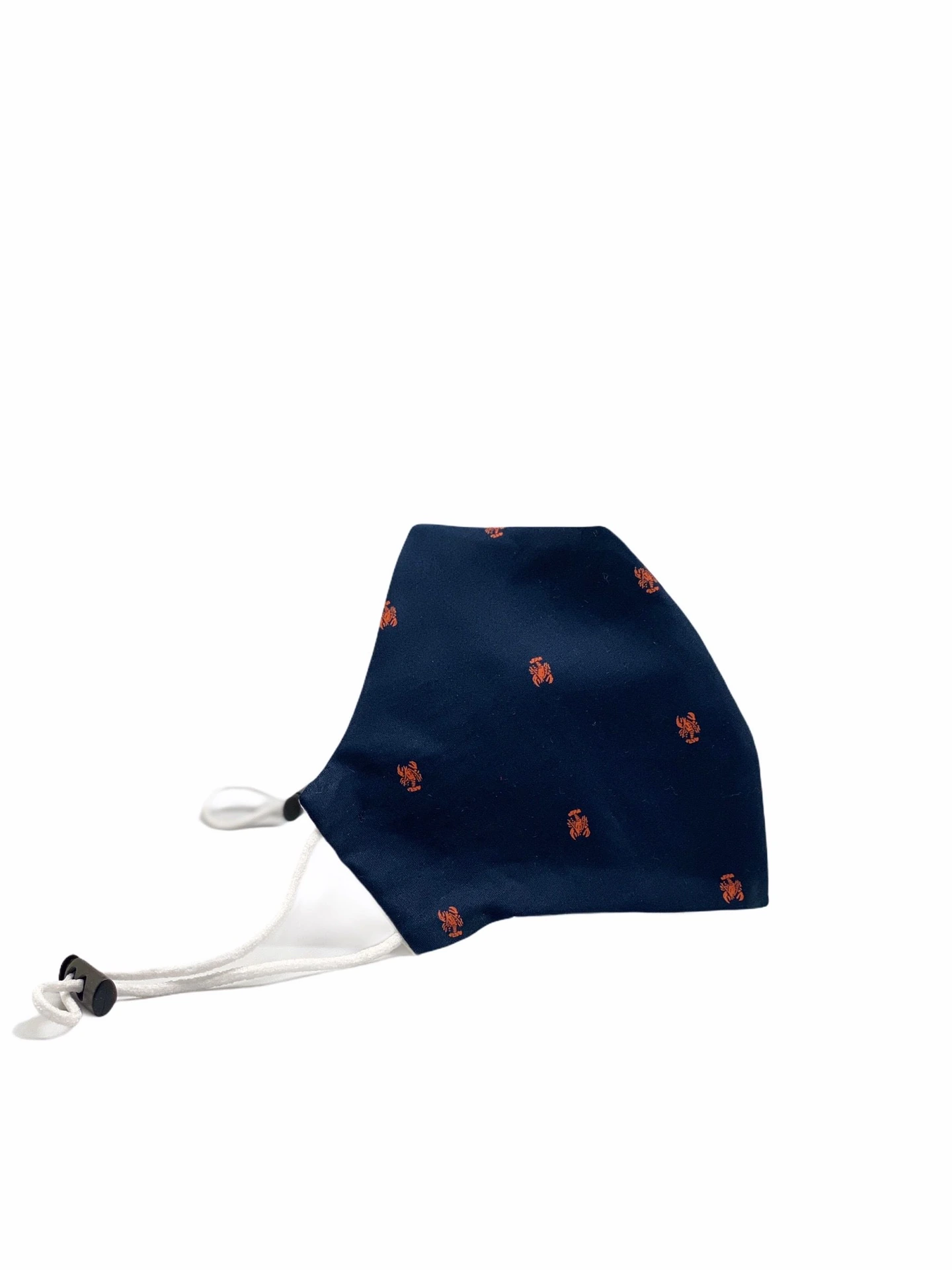Blue Crab 100% Premium Cotton Reusable Reversible Face Mask for Kids