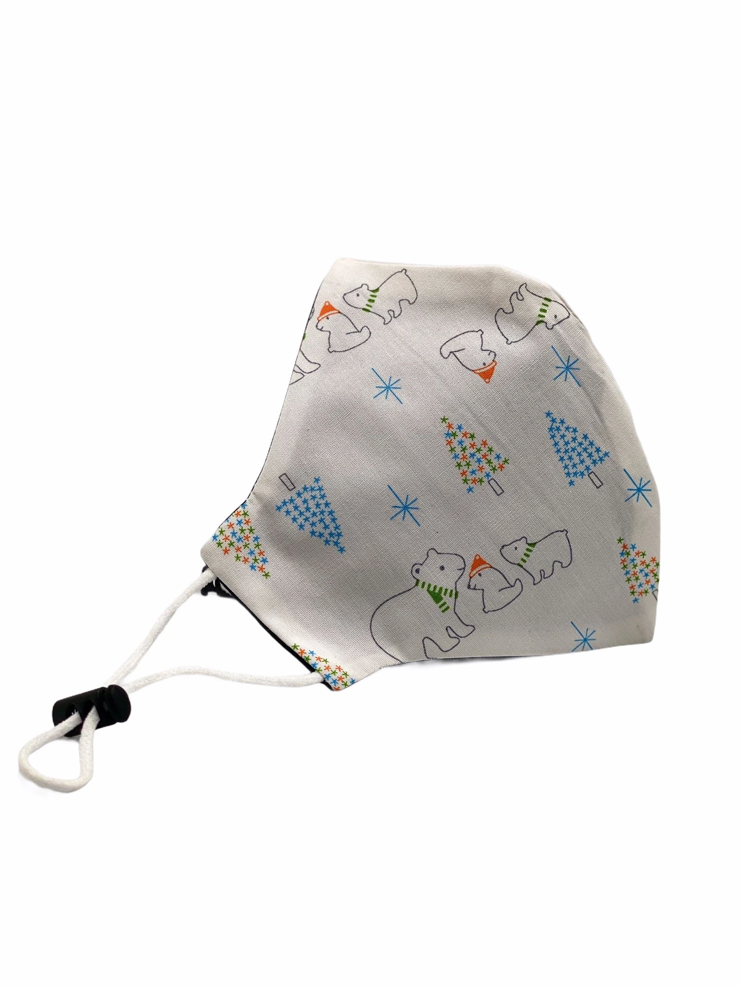 Blue Crab 100% Premium Cotton Reusable Reversible Face Mask for Kids