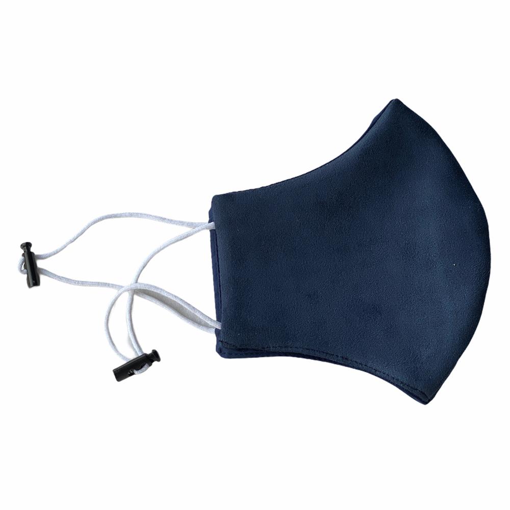 Blue Suede Mask for Men