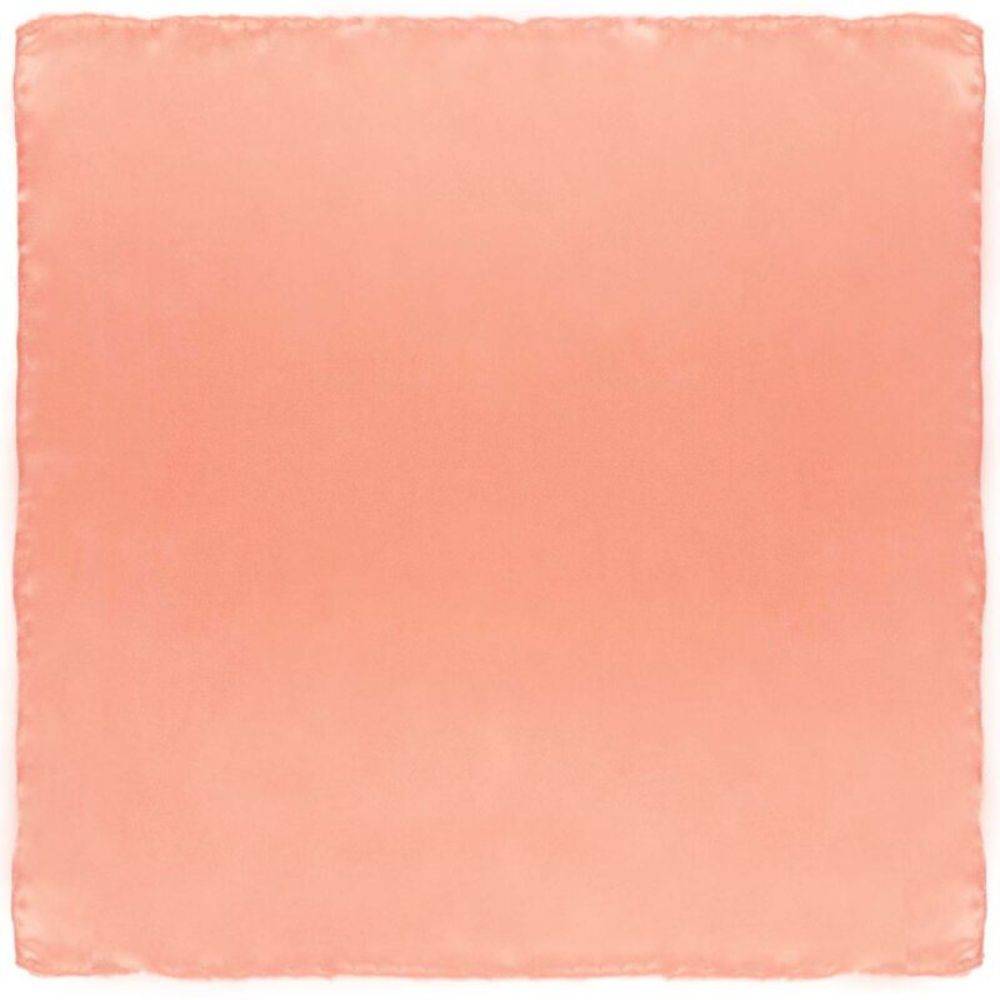 Peach & Yellow Pocket Square Combo for Men β Solid Design | Microfiber Pocket Squares for Suits & Blazers