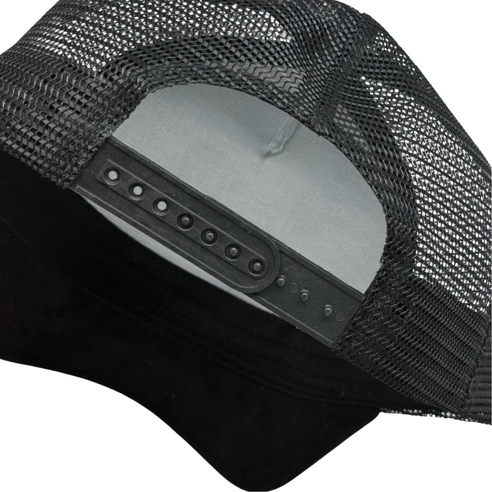White & Black Question Mark Logo Trucker Cap for Men & Women