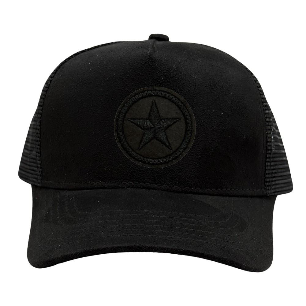 Black Star Logo Trucker Cap for Men & Women