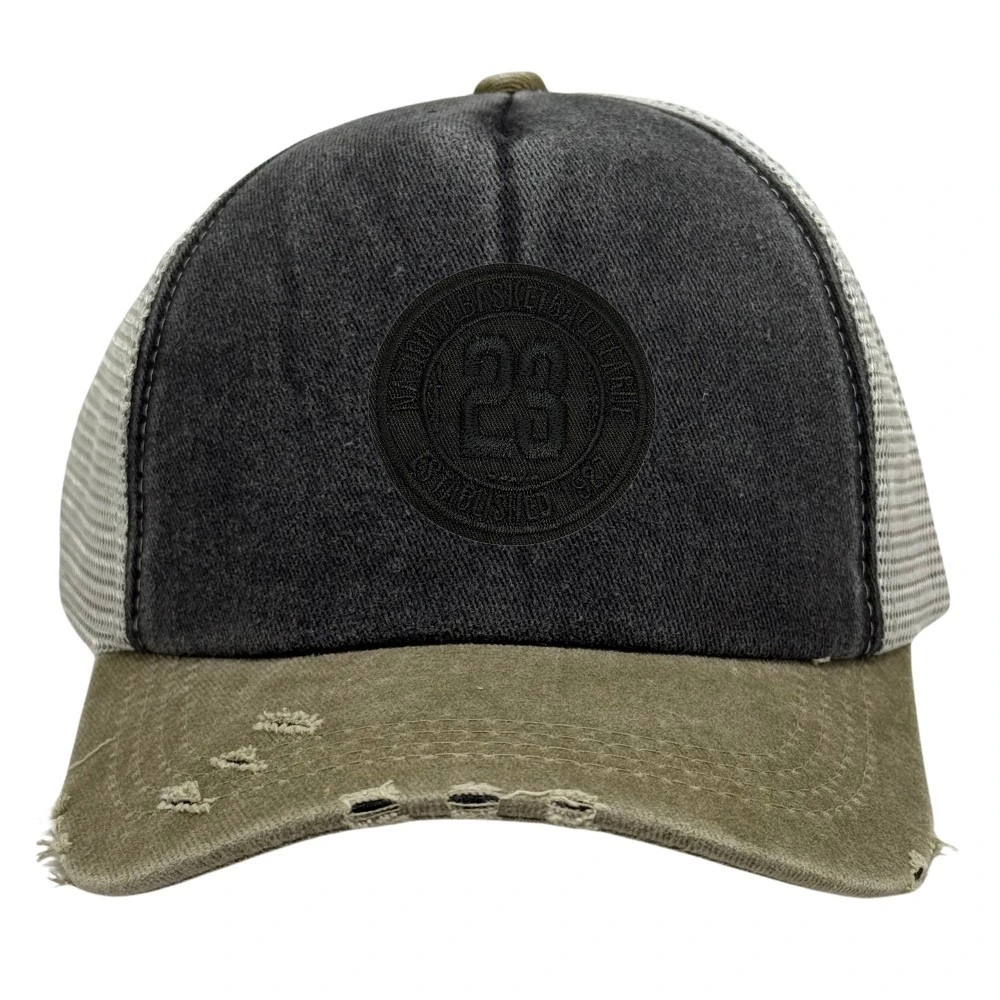 Charcoal & Olive 23 Logo Logo Trucker Cap for Men & Women