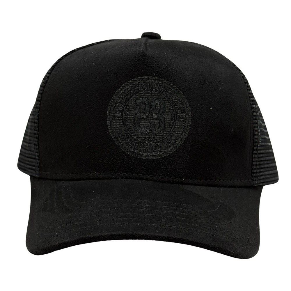 Black 23 Logo Logo Trucker Cap for Men & Women