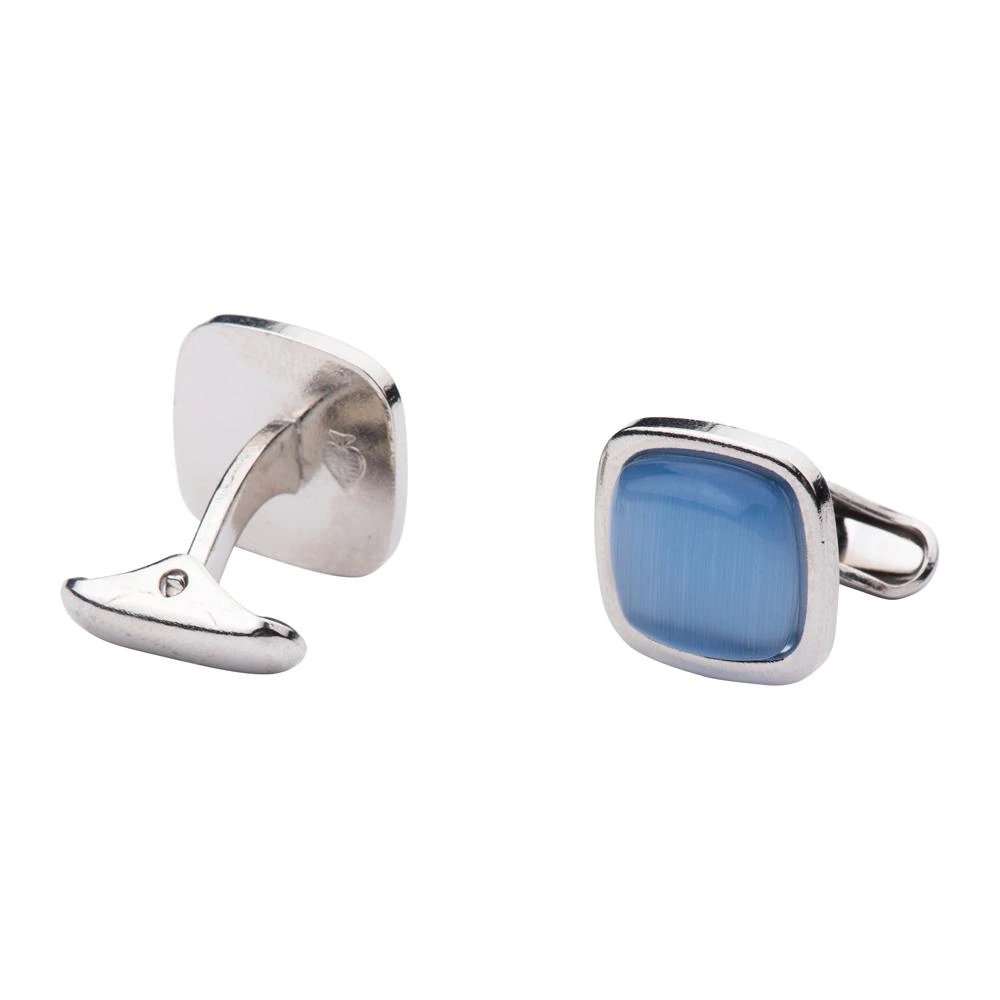Blue Formal Brass Cufflinks for Men