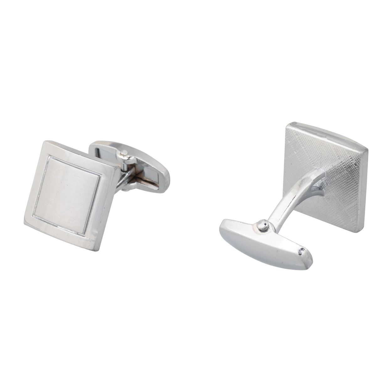 Silver Formal Brass Cufflinks for Men