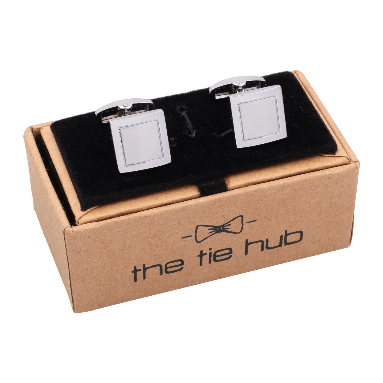 Silver Formal Brass Cufflinks for Men