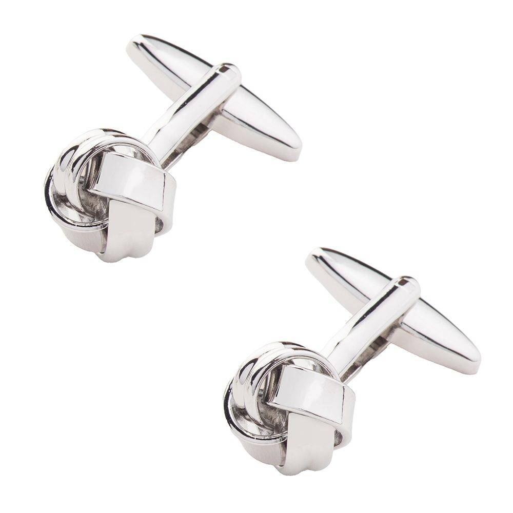 Silver Formal Brass Cufflinks for Men