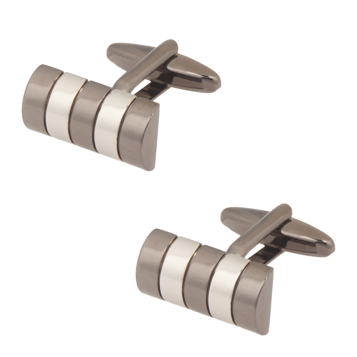 Gunmetal Formal Brass Cufflinks for Men