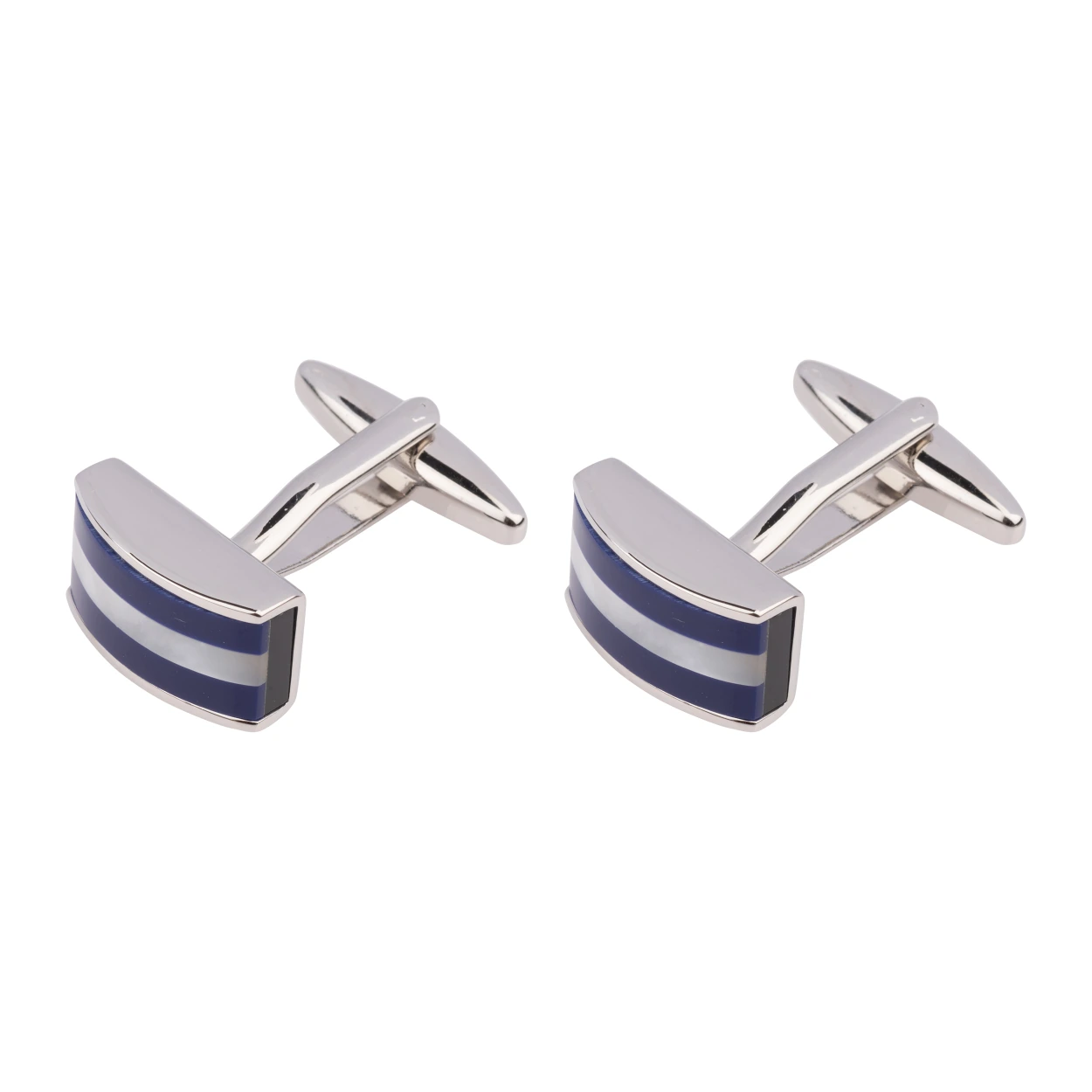 Blue Mother of Pearl Cufflinks for Men