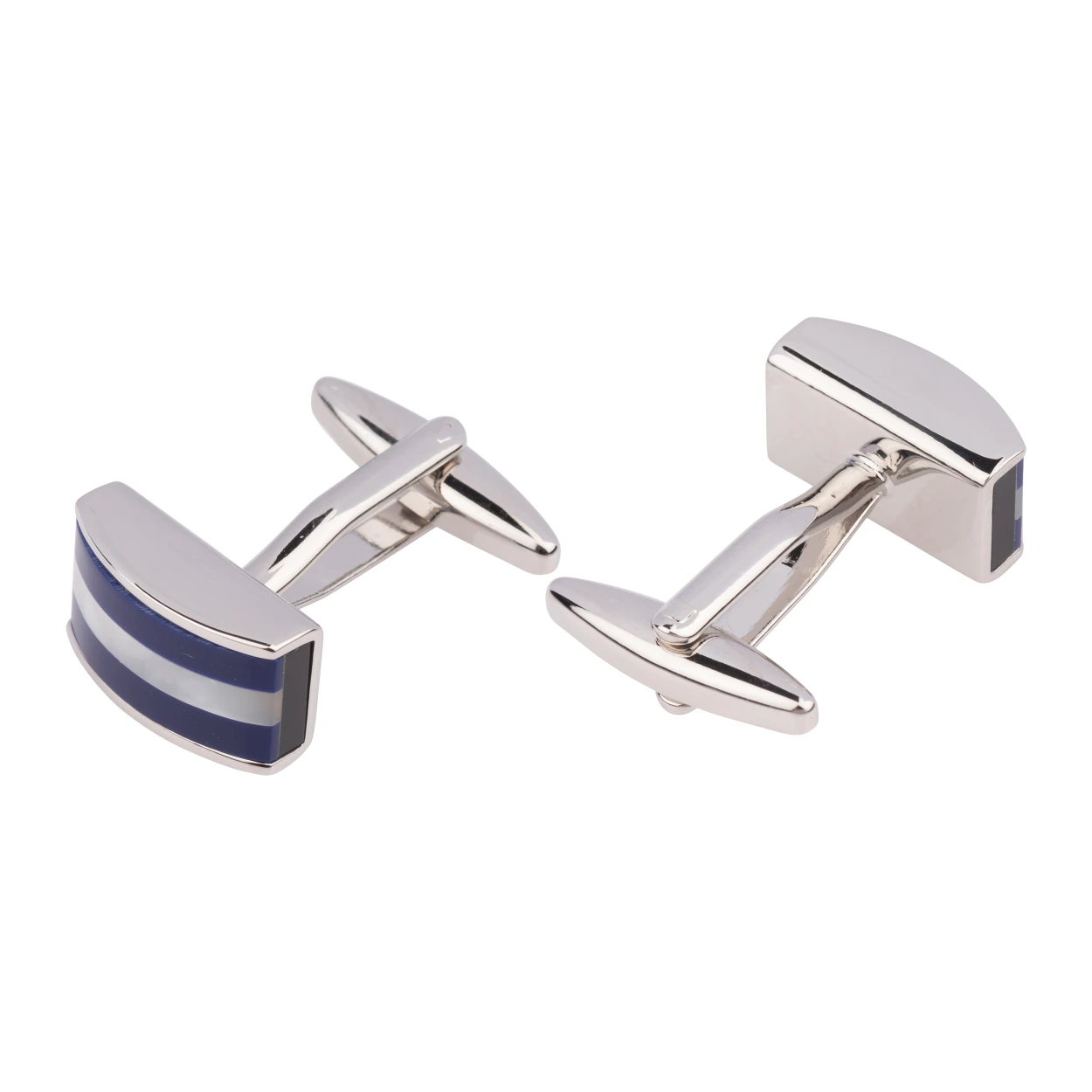 Blue Mother of Pearl Cufflinks for Men