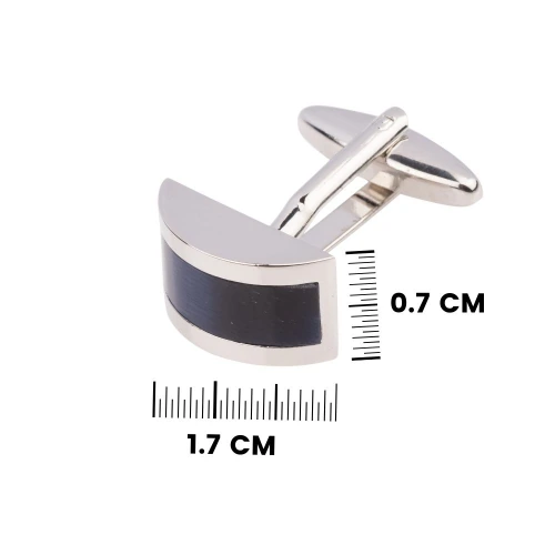 Blue Formal Brass Cufflinks for Men