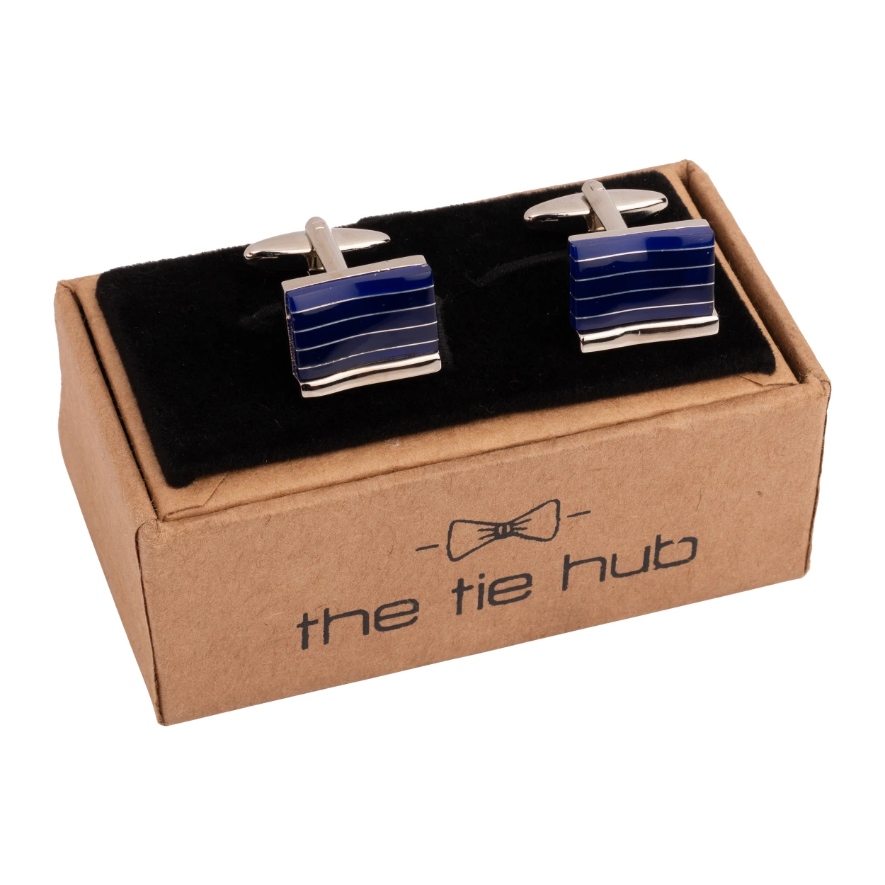 Blue Formal Brass Cufflinks for Men