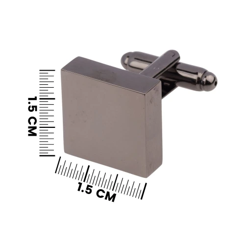Gunmetal Formal Brass Cufflinks for Men
