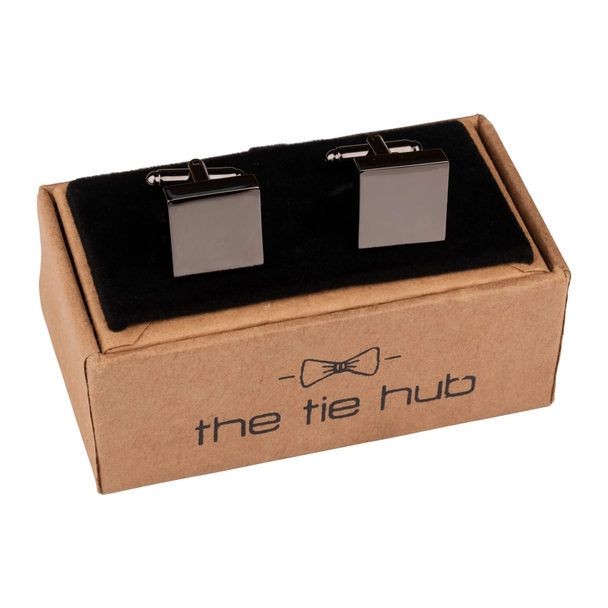 Gunmetal Formal Brass Cufflinks for Men