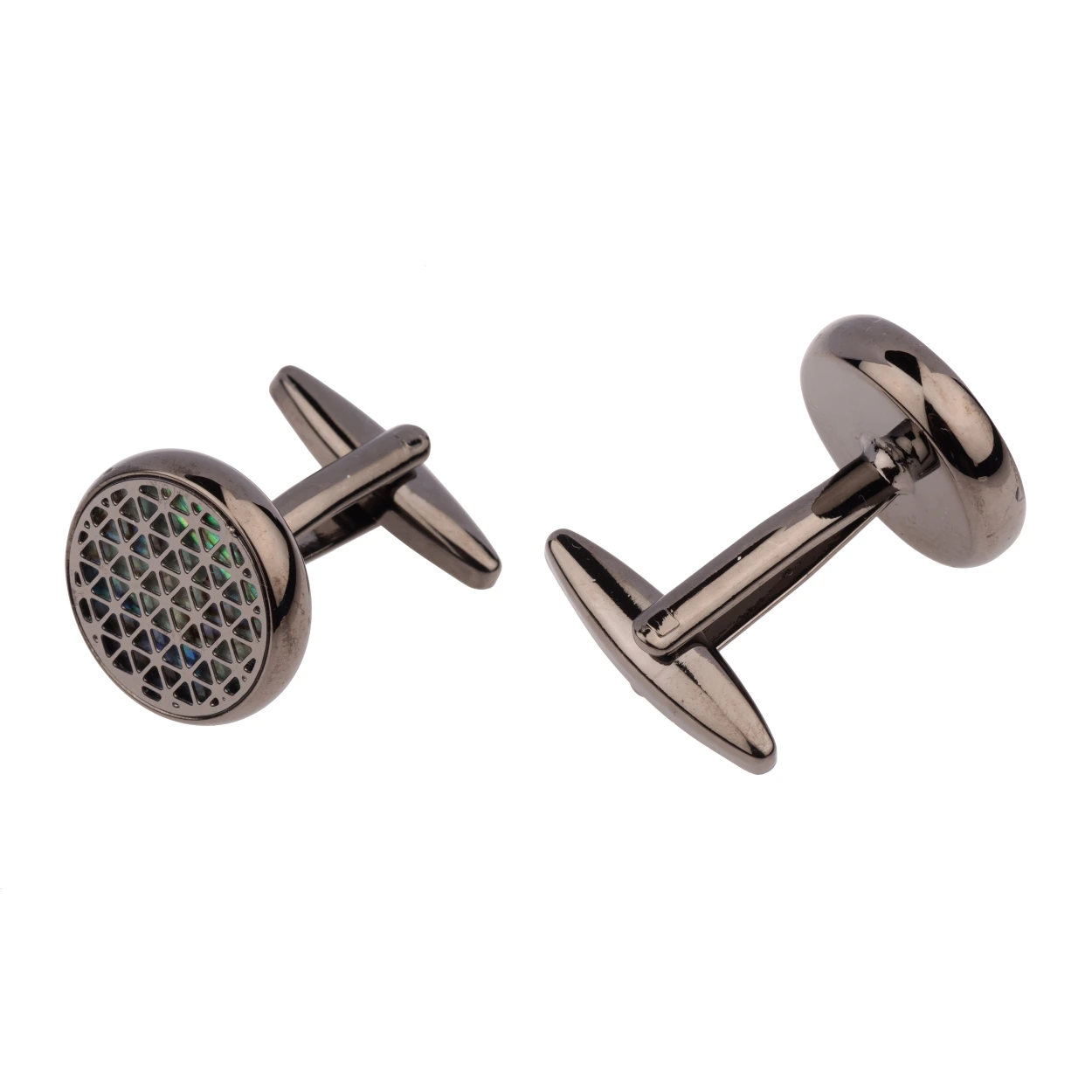 Gunmetal Formal Brass Cufflinks for Men