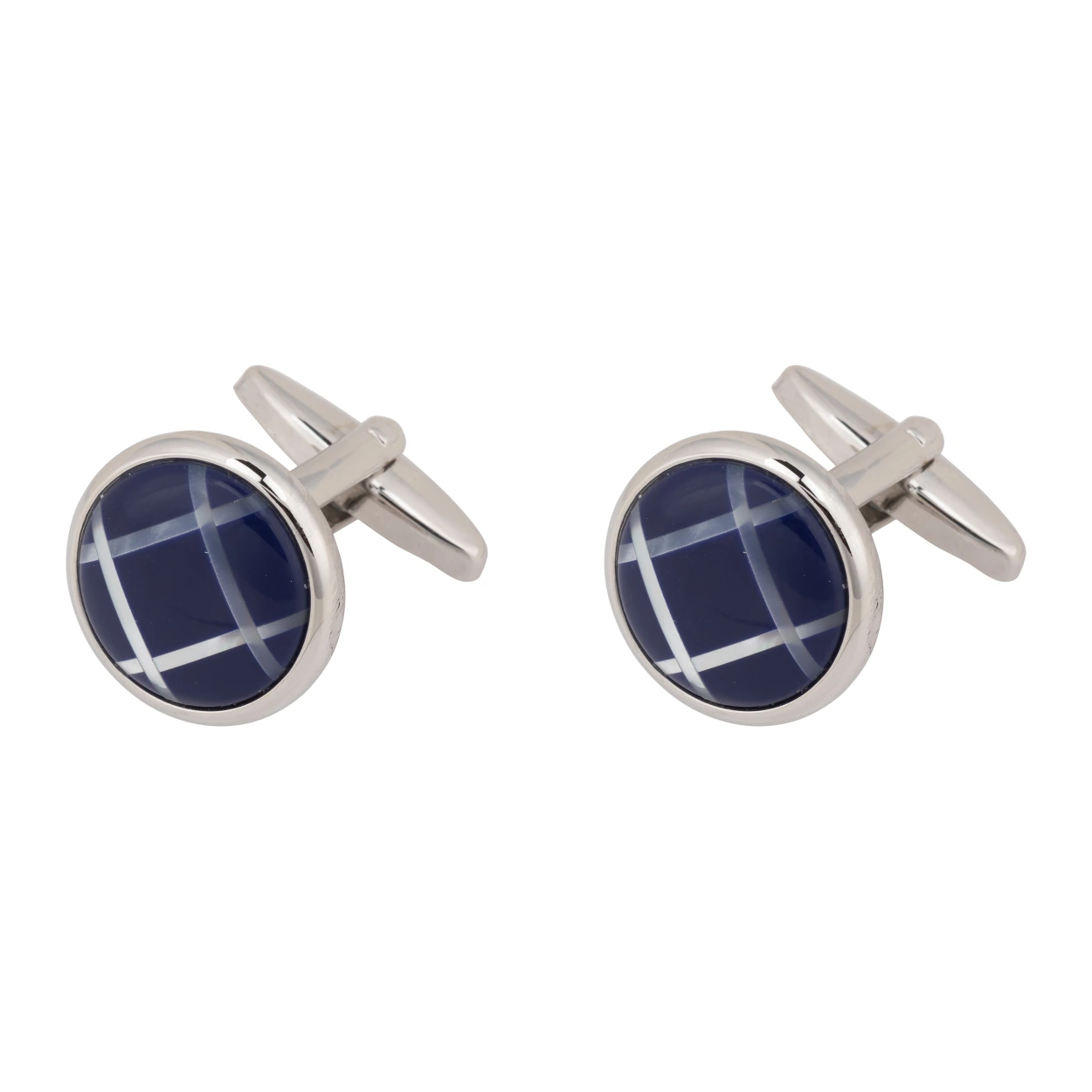 Blue Mother of Pearl Cufflinks for Men