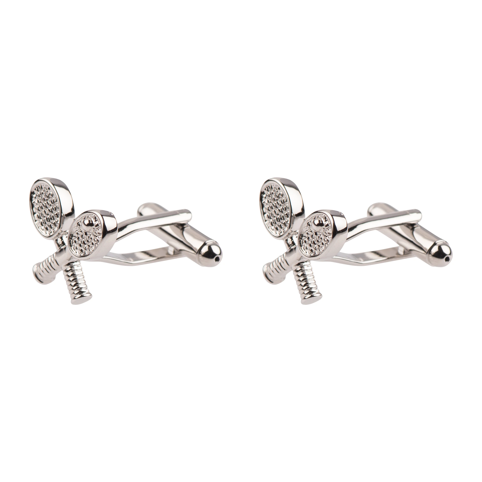 Silver Quirky Brass Cufflinks for Men