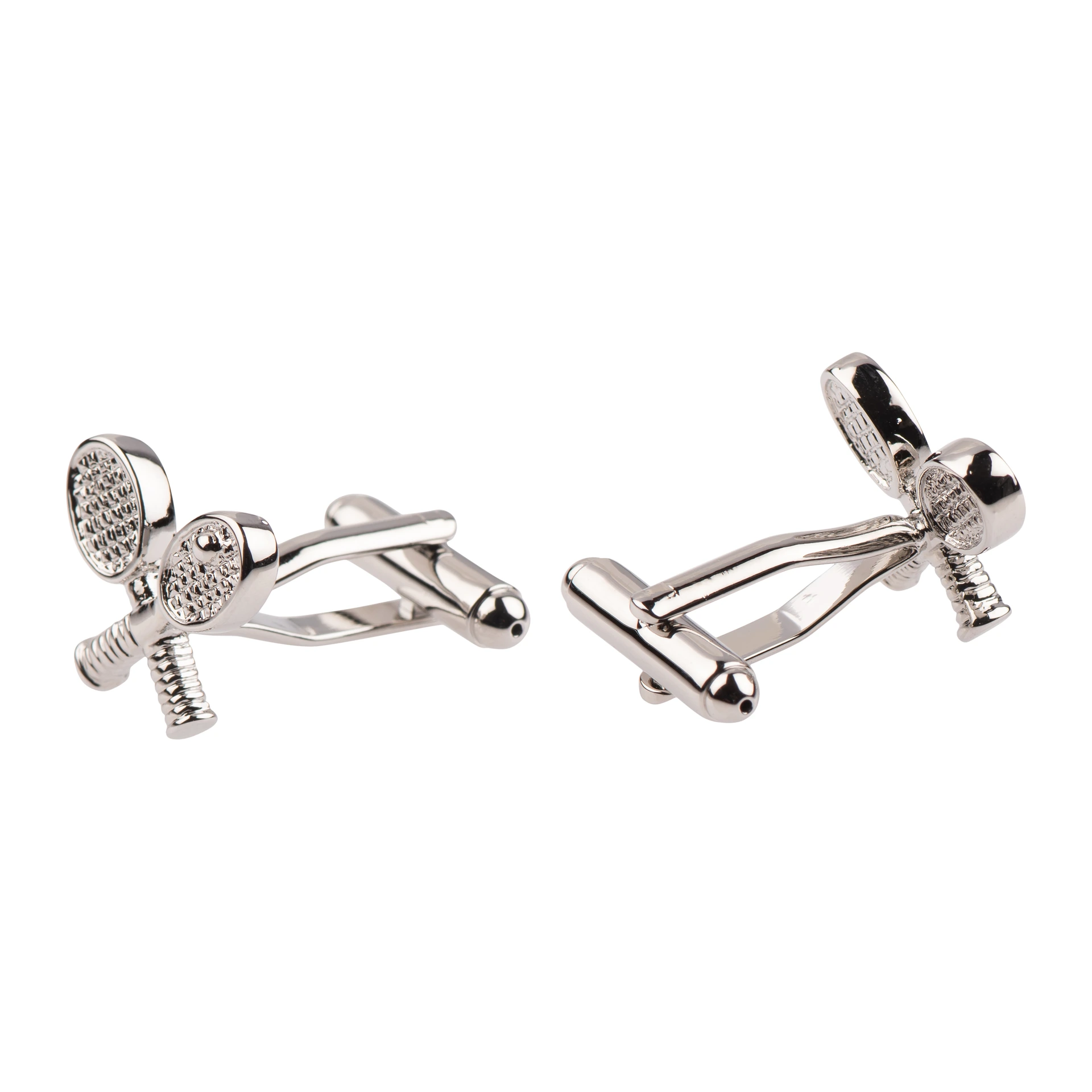 Silver Quirky Brass Cufflinks for Men