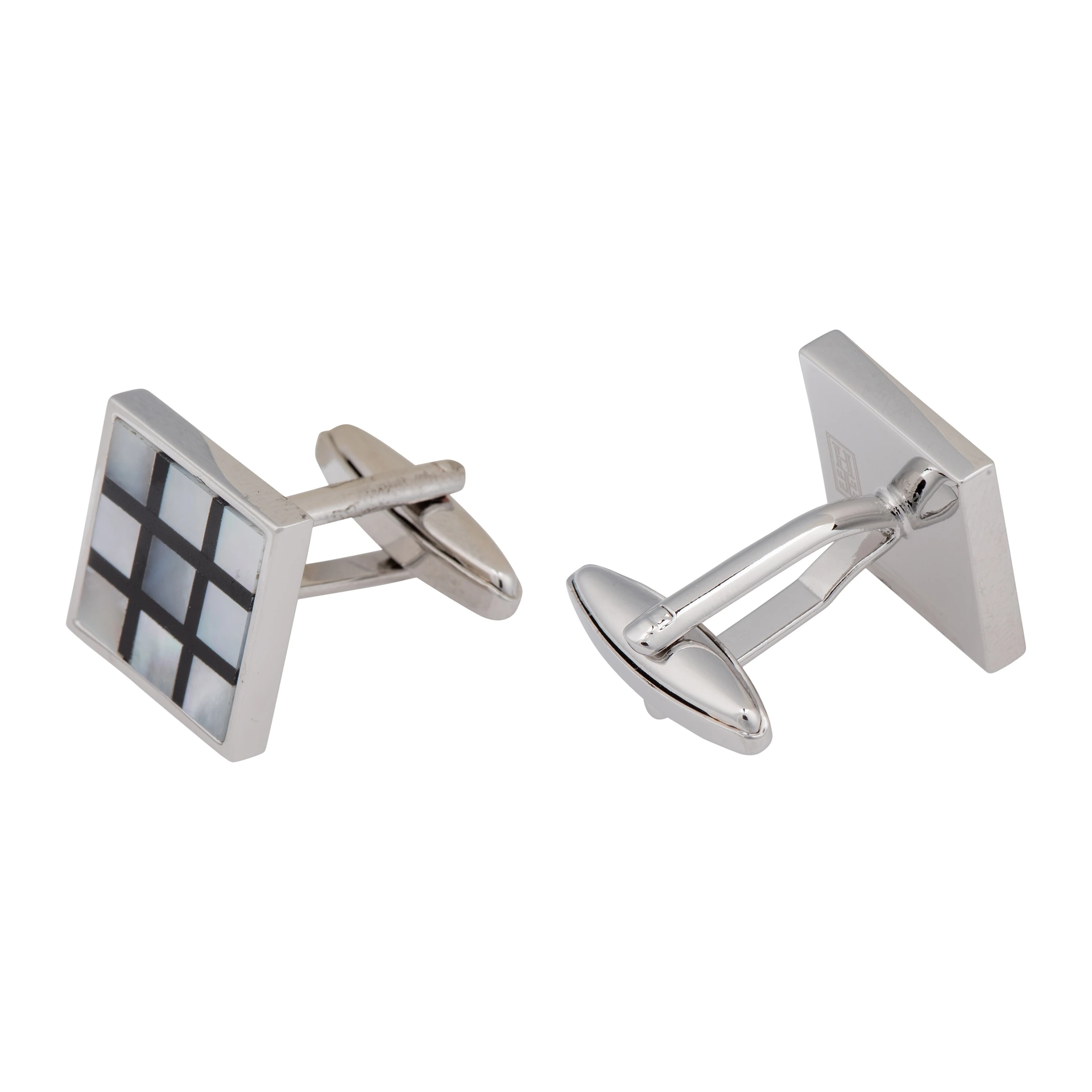 Black Mother of Pearl Cufflinks for Men