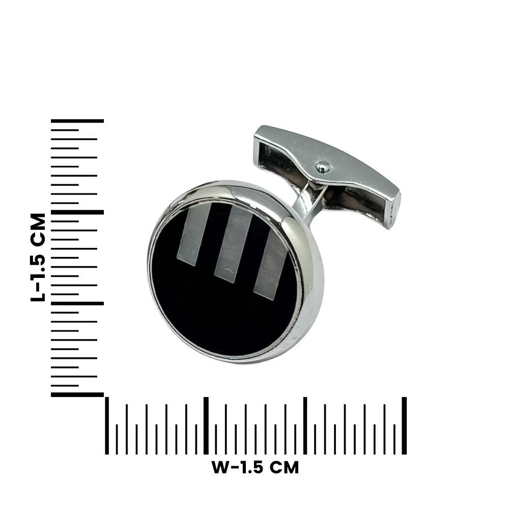 Black Mother of Pearl Cufflinks for Men