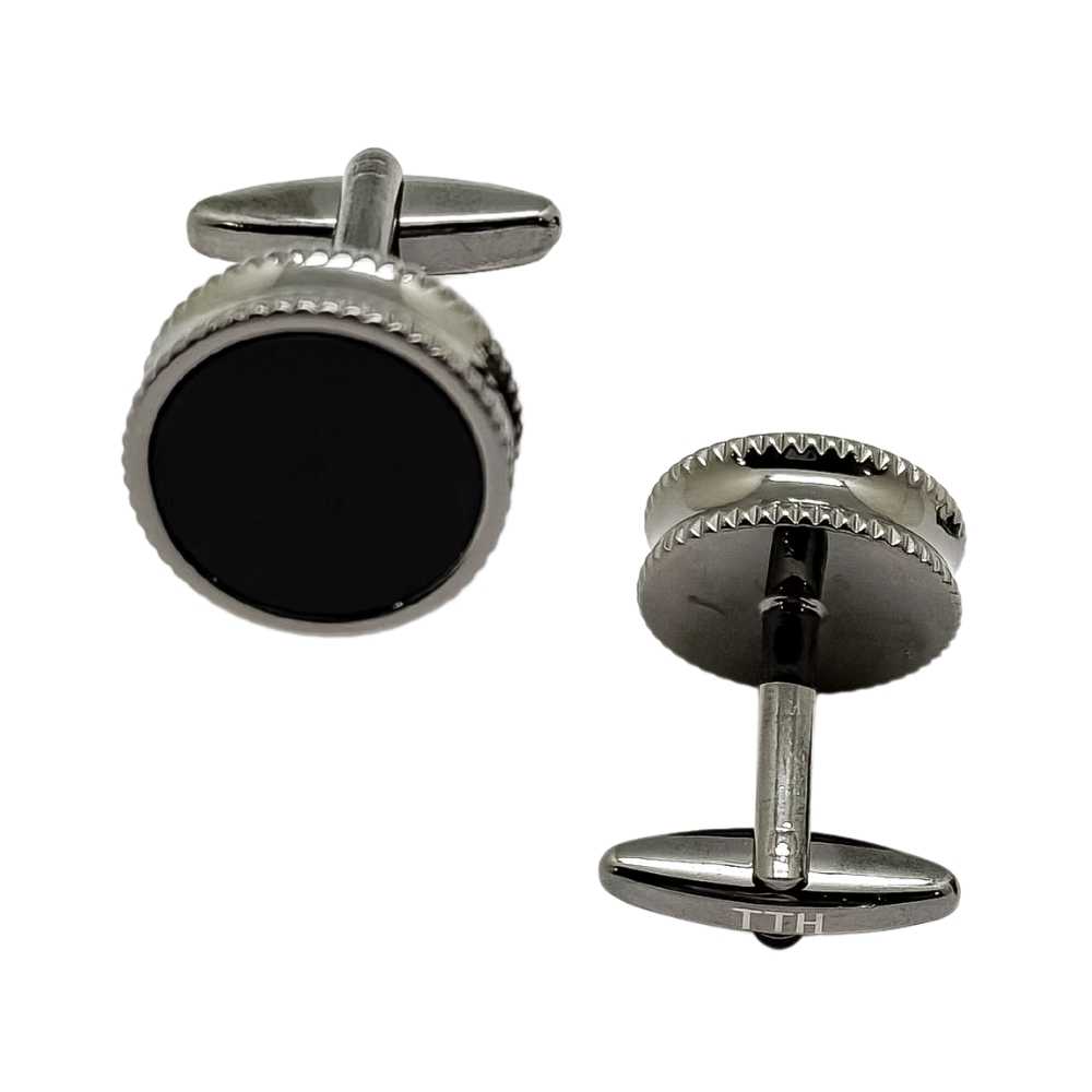 Gunmetal Formal Brass Cufflinks for Men