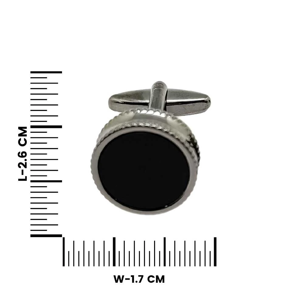 Gunmetal Formal Brass Cufflinks for Men