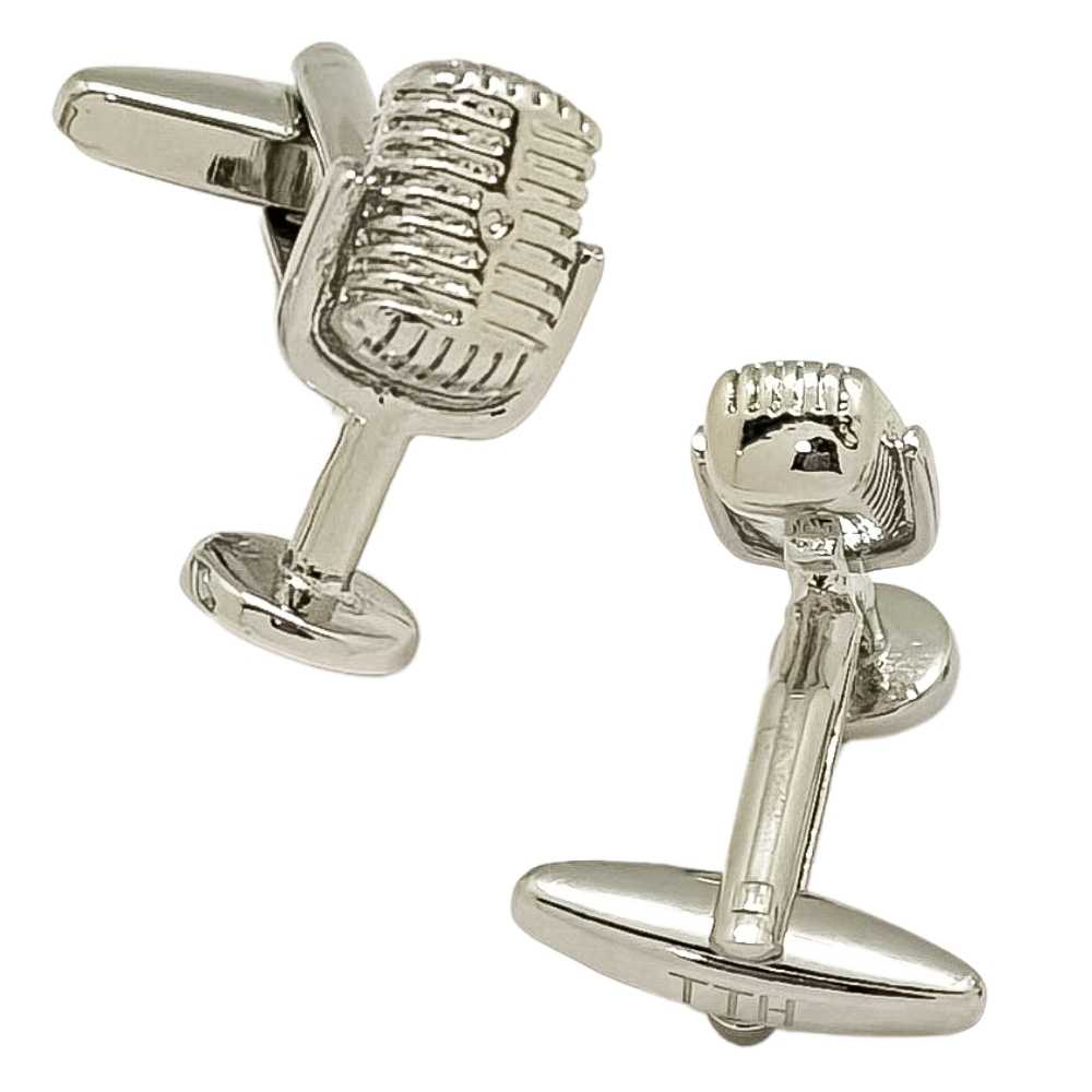 Silver Quirky Brass Cufflinks for Men