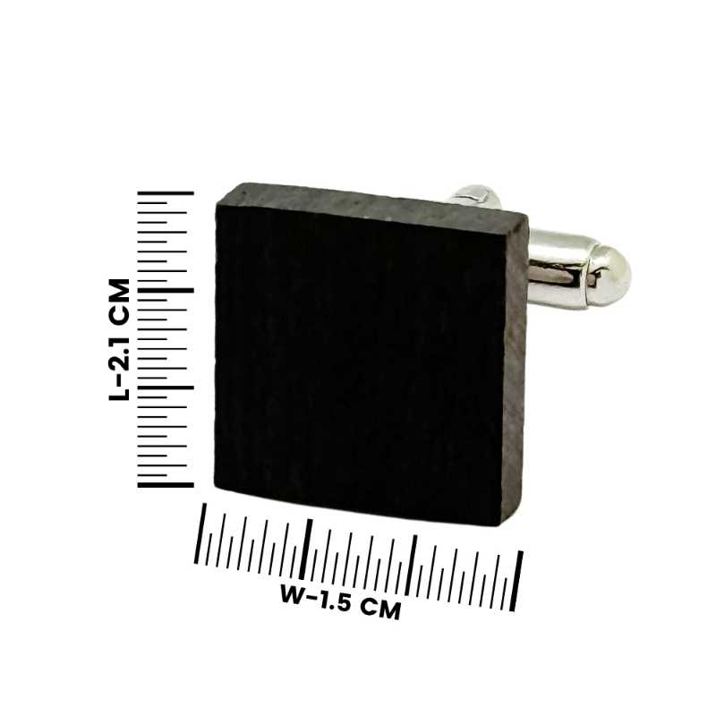 Brown Formal Brass Cufflinks for Men