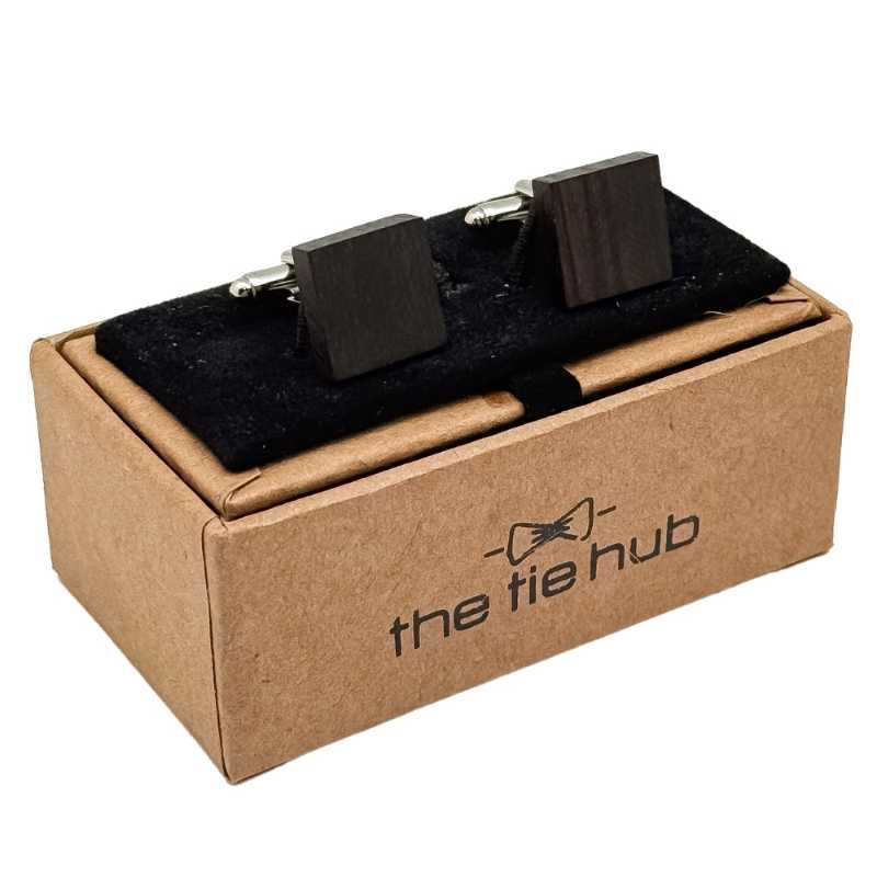Brown Formal Brass Cufflinks for Men