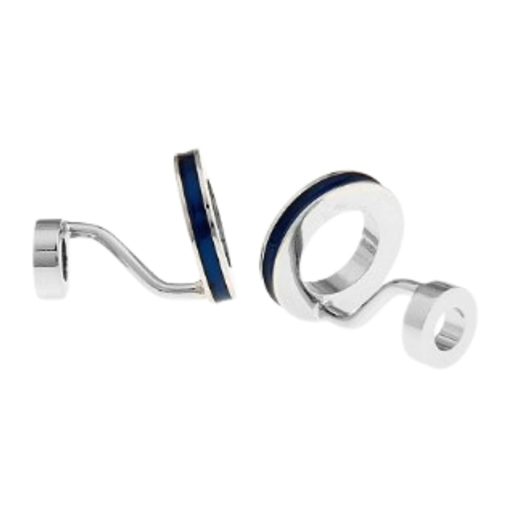 Blue Formal Brass Cufflinks for Men