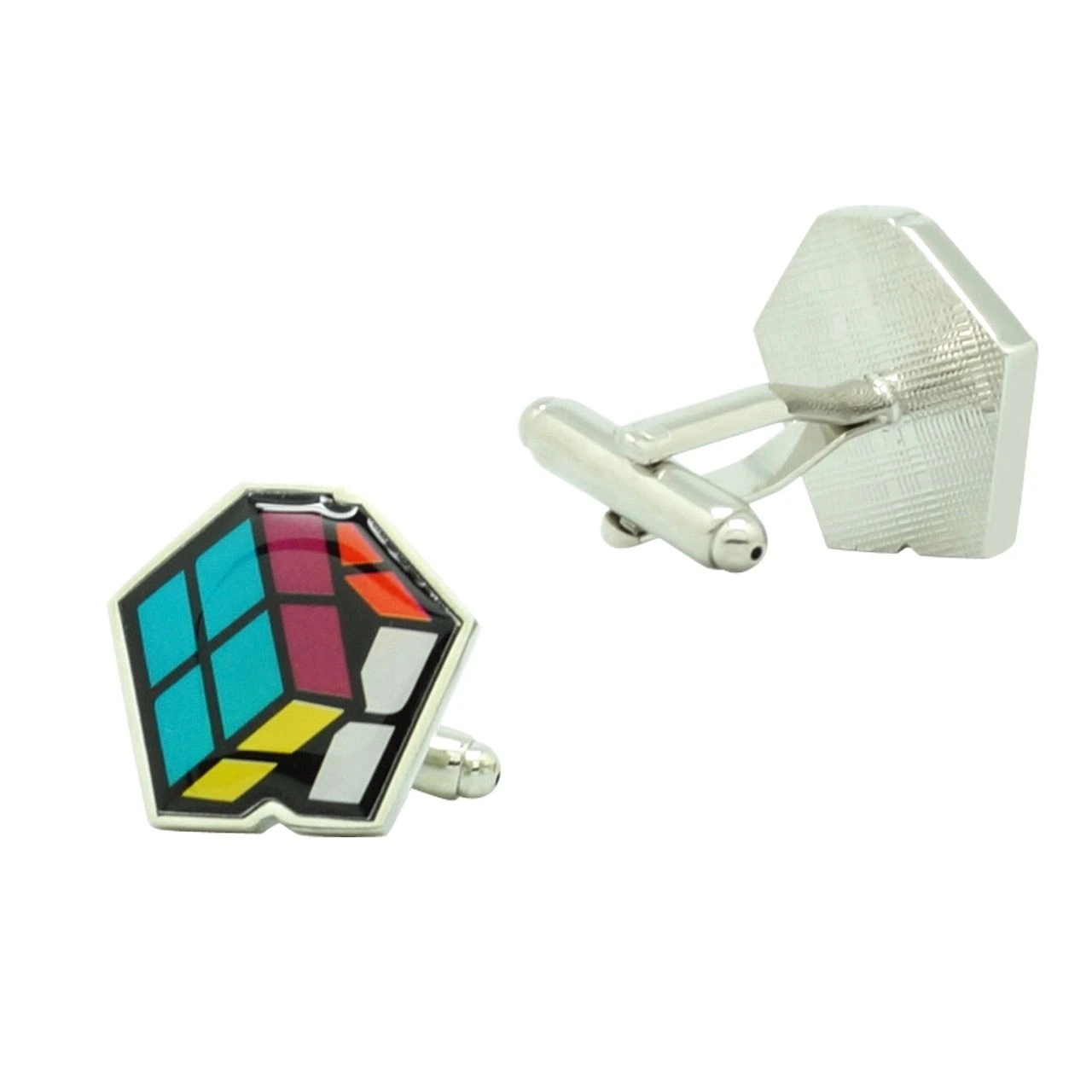 Multi Quirky Brass Cufflinks for Men