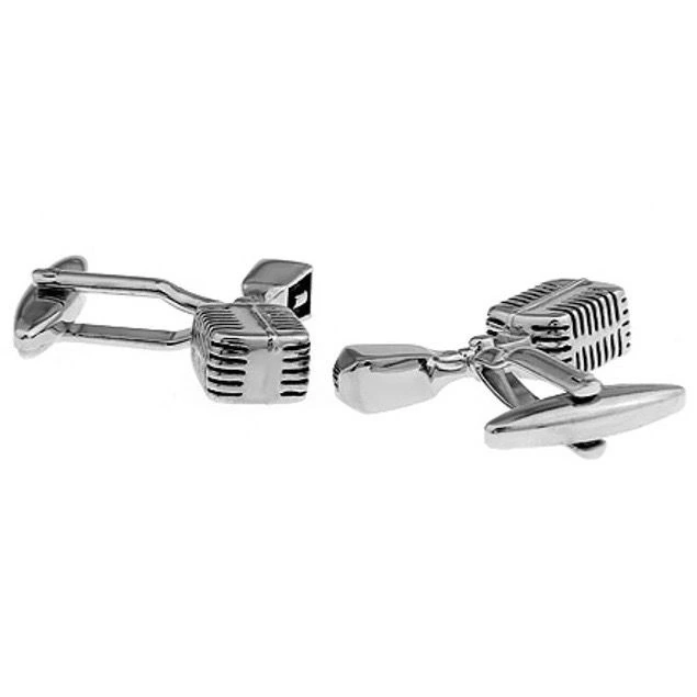 Silver Quirky Brass Cufflinks for Men