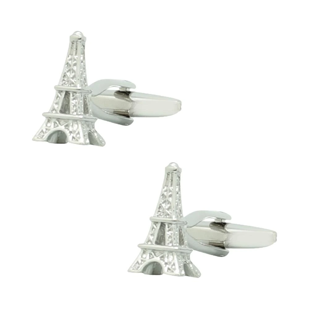Silver Quirky Brass Cufflinks for Men