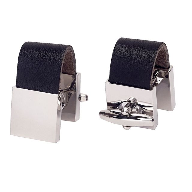 Silver Quirky Brass Cufflinks for Men