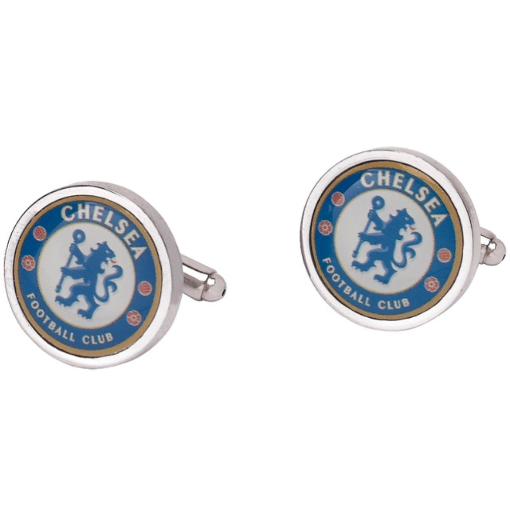 Blue Quirky Brass Cufflinks for Men