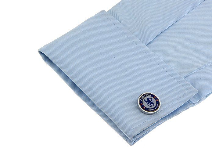 Blue Quirky Brass Cufflinks for Men