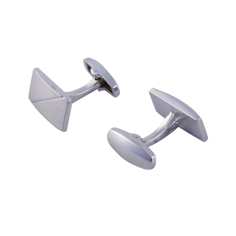 Silver Formal Brass Cufflinks for Men