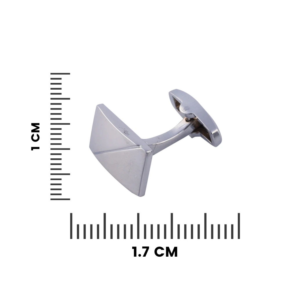 Silver Formal Brass Cufflinks for Men
