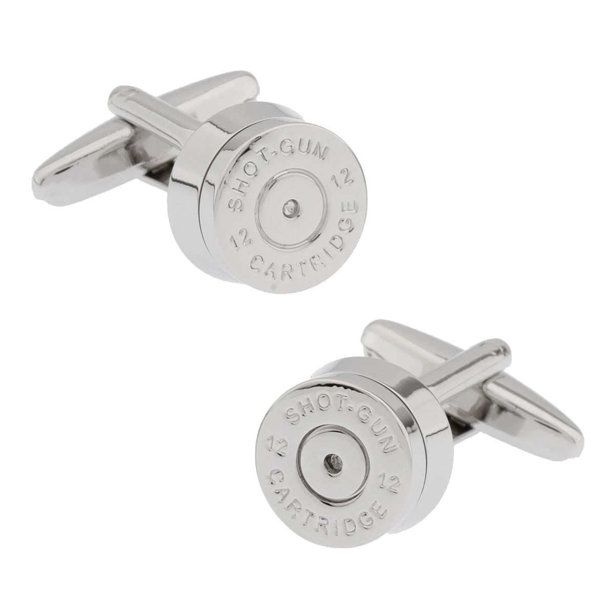 Silver Quirky Brass Cufflinks for Men