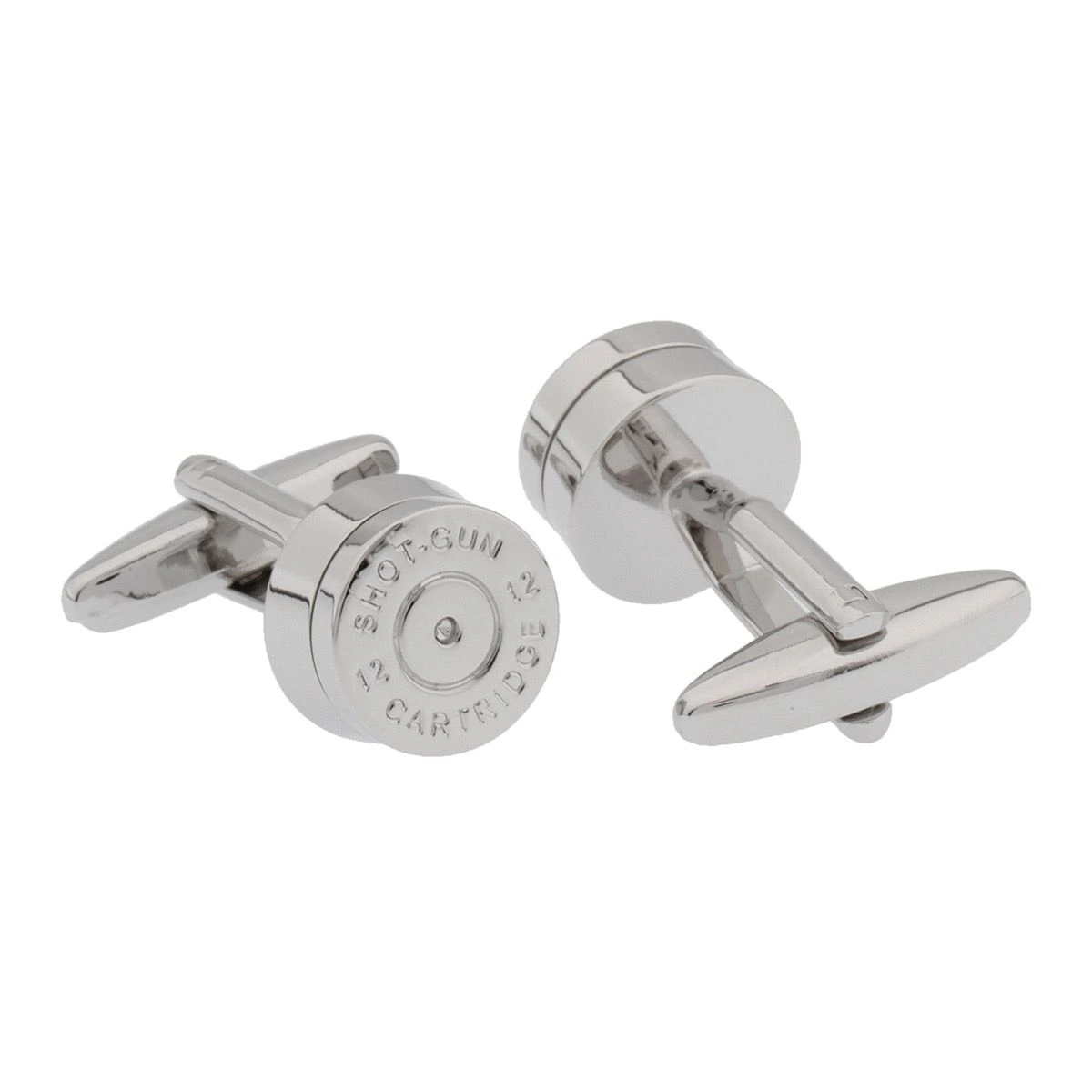 Silver Quirky Brass Cufflinks for Men