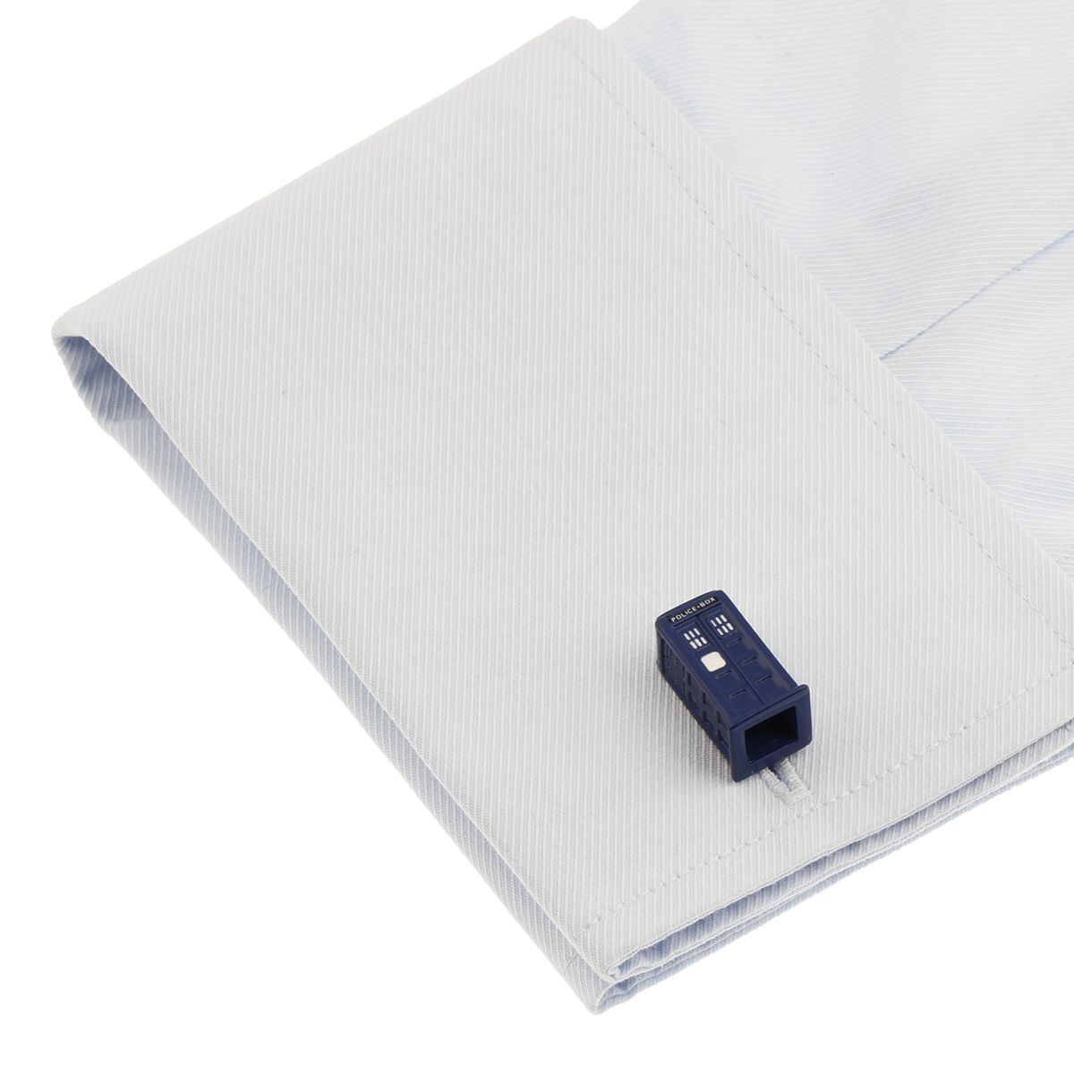Blue Quirky Brass Cufflinks for Men