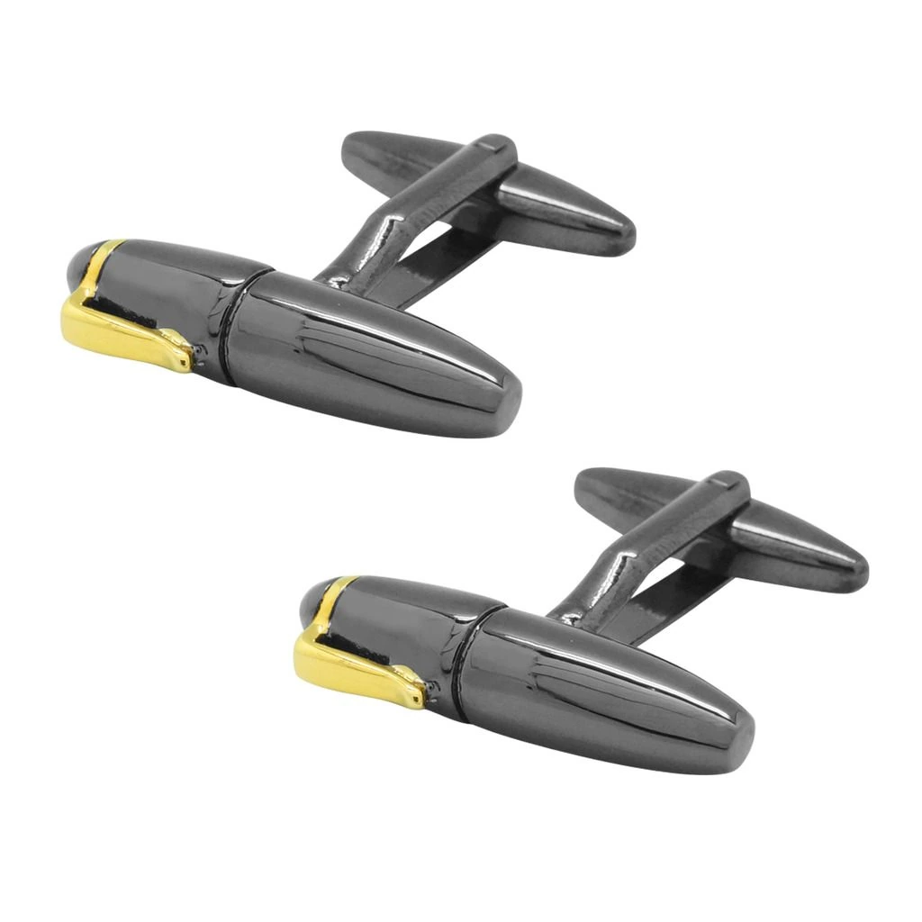 Gunmetal Quirky Brass Cufflinks for Men