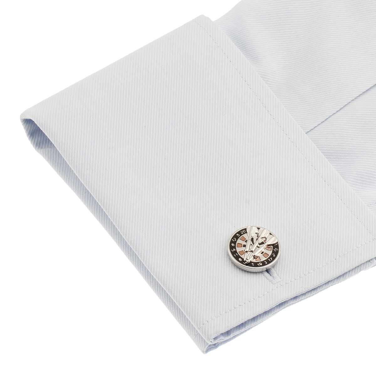 Black Quirky Brass Cufflinks for Men