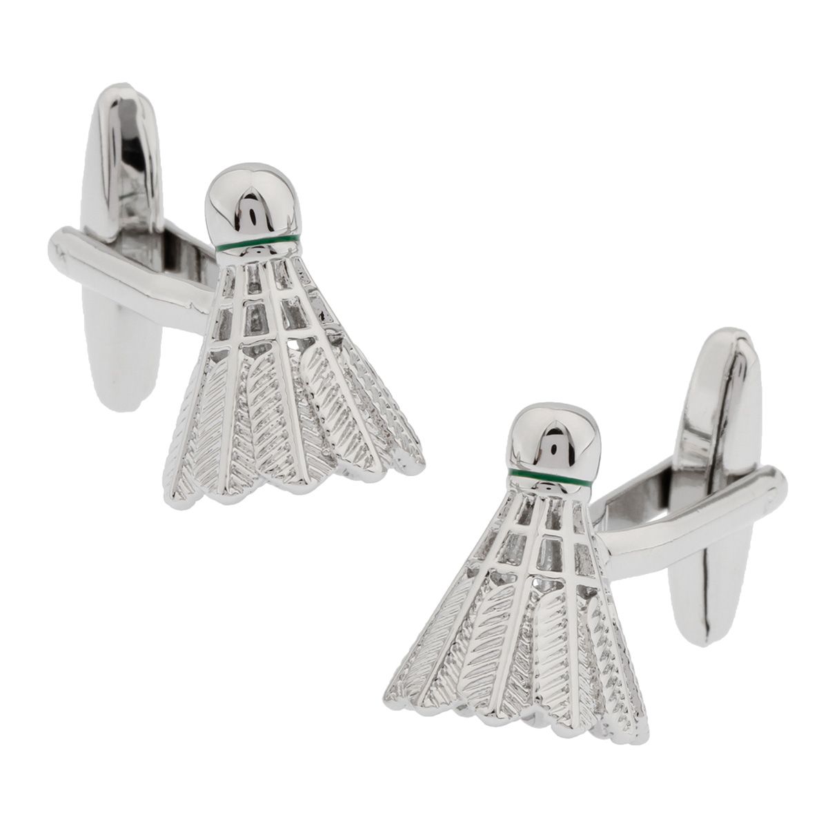 Silver Quirky Brass Cufflinks for Men