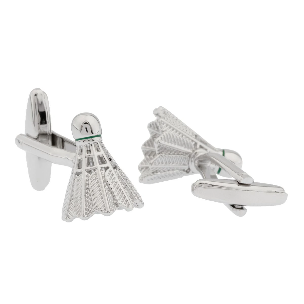 Silver Quirky Brass Cufflinks for Men